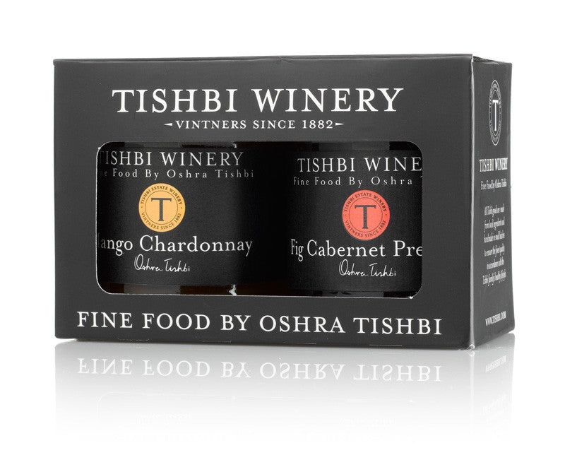 Tishbi Wine & Fruit Preserves Gift Box Set