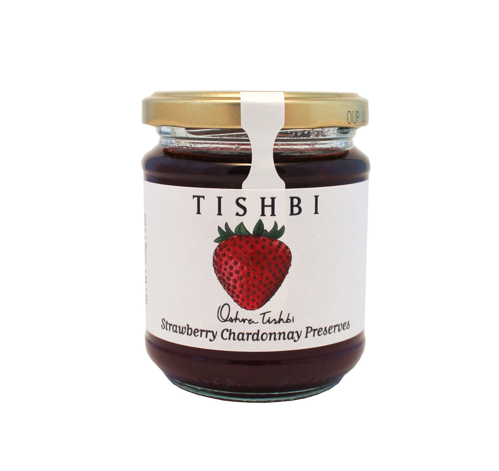 Tishbi Strawberry Chardonnay Wine & Fruit Preserve