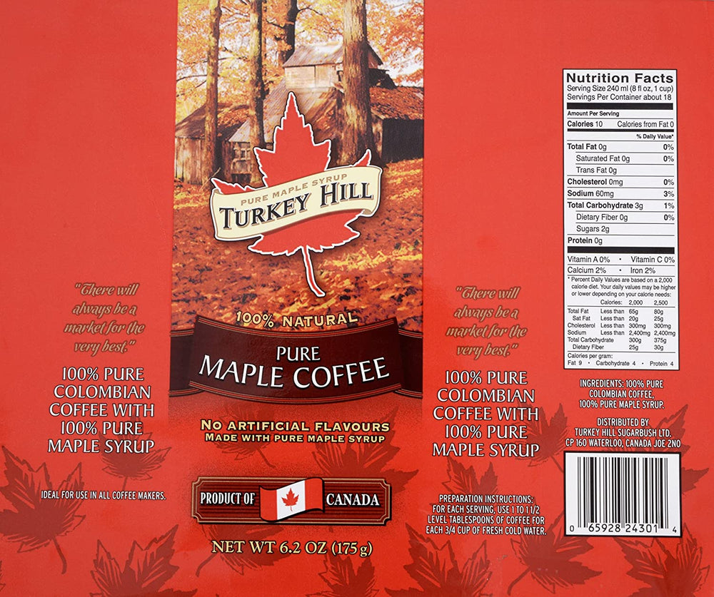 Turkey Hill Maple Coffee