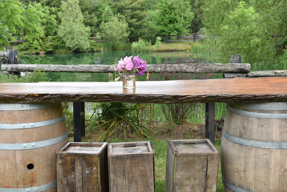 "Farm to TABLE" Live Edge Wood Tables