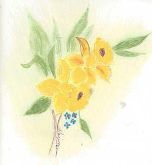 Maureen's Floral Greeting Postcards